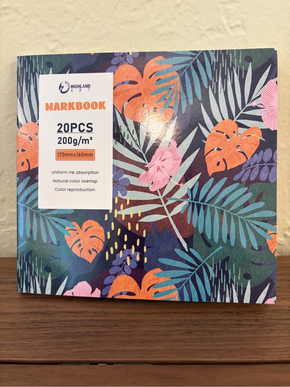 Highland Art Acrylic Marker Pens - Multicolor 28pc + Floral Markbook - Picture 4 of 5